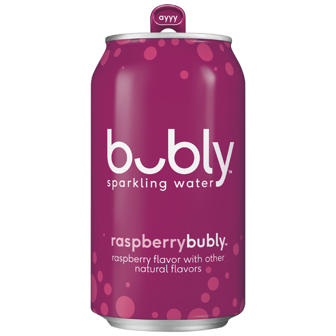 bubly raspberry sparkling water review